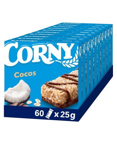 Corny Classic Cocos cereal bar with coconut and chocolate 60x25g
