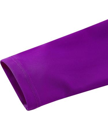 Girls Purple Dinosaur Two Piece Swimsuit Set | UPF 50+ Protection | Ages 4-10 - Buy Online on SooperMarket.com