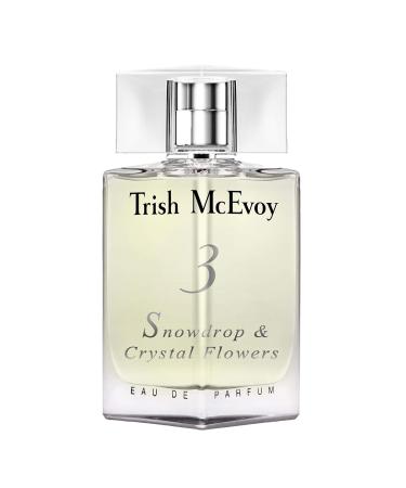 Trish McEvoy Eau de Toilette No. 3 Snowdrop & Crystal Flowers 1.7 Fl Oz (Pack of 1)