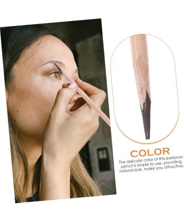 FOYTOKI Pencil Brow Pen Portable Brow Pencil Eye Brow Pencil Wood Brow Pencil Coffee Wooden - Buy Online on SooperMarket.com
