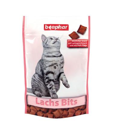 Beaphar salmon bits - for cats - supports the departure of swallowed hair in a natural way - cat snacks - 1 Pack (1 x 150 g)