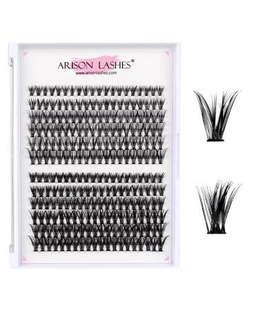Lashes Clusters 20D 30D DIY Eyelash Extension Eyelash Clusters Individual Lashes C D Curl Cluster Lash Extensions Mixed Tray Faux Mink Lash Clusters Extensions Natural Look Mix 9-16mm