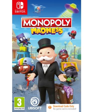 Monopoly Madness (Nintendo Switch) (Code in Box)