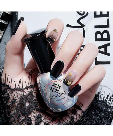 15ml Gel Top Coat and Base Coat Set - No Wipe, Soak Off, LED Lamp Dry, Clear Shine Gloss - Long Lasting Nail Art Gel Polish Resin (5in1 Functional Glue) - Buy Online on SooperMarket.com