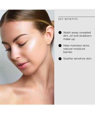 COSMEDIX Benefit Clean Gentle Face Cleanser Gel - Hydrating and Pore Minimizing Acne Treatment with Grapefruit Oil and Amaranth for Clean, Glowing Skin - Buy Online on SooperMarket.com