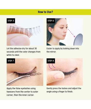 False Eyelashes - Lashever Natural Series | Japanese Fake Eyelashes Long-Lasting Reusable Comfortable & Lightweight - 2 Pairs Natural 105 Black - Buy Online on SooperMarket.com
