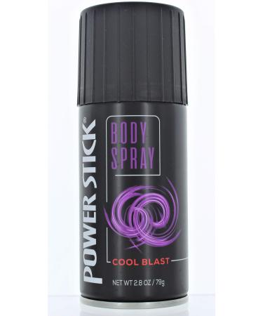 Power Stick Mens Body Spray Cool Blast 2.80oz