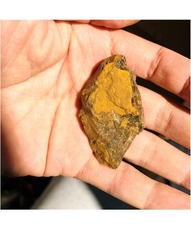 Crystal 1Pcs Rough Raw Golden Tiger Eye Rough Stones- Natural for Tumbling Wrapping Polishing Reiki Small Size 20-30mm Full of Texture (Size : S20-30mm 1pcs) - Buy Online on SooperMarket.com