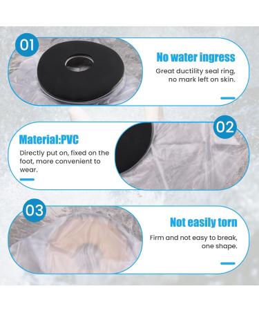 ecaqlin Waterproof Cast Cover Leg for Adult Ankle Shower Bath Watertight Foot Protector Wounds for Swimming Bath Accessories - Buy Online on SooperMarket.com