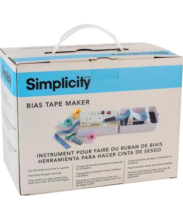 Simplicity Bias Tape Maker Tool | 6 Tips | Multicolor | 9pcs - Buy Online on SooperMarket.com