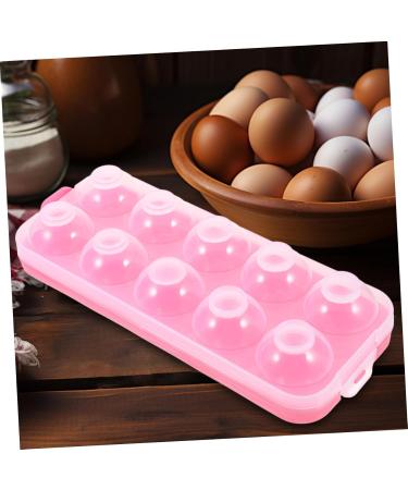 OSALADI Serving Tray 2pcs Egg Tray Egg Holder Storage Box Refrigerator Container Refrigerator Egg Tray - Buy Online on SooperMarket.com