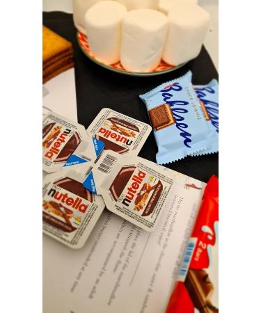 Kinder Smores Kit for 4 | Valentines | Couples Gift Box | Marshmallow Toasting | Camping/Halloween/Kids Gifts | Movie Night - Buy Online on SooperMarket.com