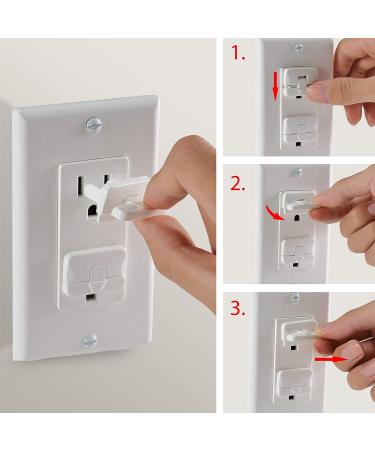 Bates- Outlet Covers  15 Pack  2 Prong Outlet Covers  Baby Proof Outlet Covers  Plug Covers for Electrical Outlets  Outlet Plug Covers  Plug Covers  Baby Outlet Covers  Child Safety Outlet Covers - Buy Online on SooperMarket.com