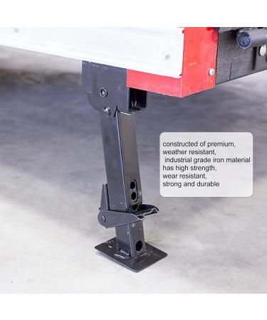 Weikeya Adjustable Parking Jack Stand - 650lbs Stabilizer & 1000lbs Load Capacity for Trailers - Strong & Durable International Shipping - Buy Online on SooperMarket.com