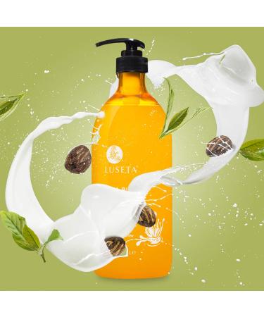 Luseta Shea Butter & Argan Oil Body Wash - Moisturizing Formula for Dry, Normal, and Combination Skin 33.8oz - Buy Online on SooperMarket.com