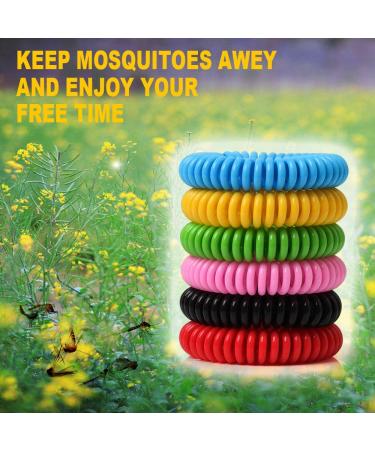 BugBand 24 Pack Mosquito Bracelets - DEET-Free, Waterproof Bands for Adults and Kids - Buy Online on SooperMarket.com