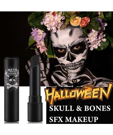Black Face Body Paint Stick | High Pigmented Waterproof Matte Makeup for Halloween Zombie Cosplay & Clown Costumes - Buy Online on SooperMarket.com