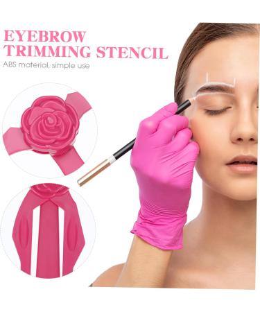 Angoily 3 Pcs Eyebrow Template Eyebrow Ruler Eyebrow Makeup Stencil Template Ruler Portable Protractor - Buy Online on SooperMarket.com