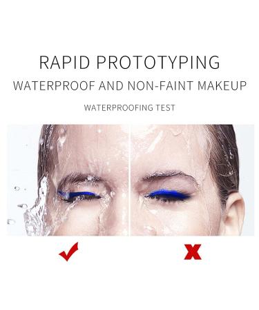 High-Pigmented Liquid Eyeliner in Deep Blue Waterproof Matte Colored Eyeliner for Colorful Eye Makeup | 1PC - Buy Online on SooperMarket.com
