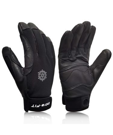 Intra-FIT Climbing Gloves Rope Gloves, Perfect for Rappelling, Rescue, Rock/Tree/Wall/Mountain Climbing, Adventure, Outdoor Sports, Soft, Comfortable,Improved Dexterity, Durable Medium