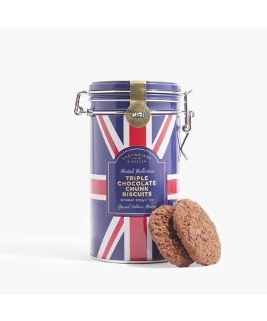 Cartwright & Butler | Great British Collection - Triple Chocolate Chunk Biscuits In Tin