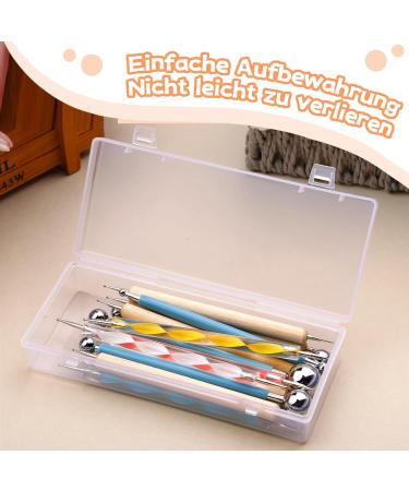 Buy Bamru 14 Dotting Tools Set for Stone Painting Nail Art & Embossing - Includes Balls Box & Pen - International Shipping Available - Buy Online on SooperMarket.com
