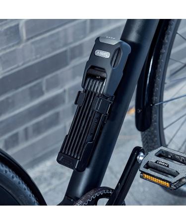 Buy Abus Bordo Alarm 6000KA SH Folding Lock - Secure 100 dB Bike Lock with Bracket Hardened Steel 120 cm - Top Security Level 10 - Buy Online on SooperMarket.com