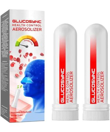 GlucoSync Health Control Aerosolizer Sugar Control Nasal Inhaler Natural and Safe Inhalers for Maintaining Blood Sugar Levels 2pcs