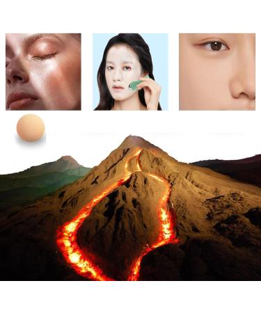 Oil absorbing Volcanic Roller Volcanic Stone Oil Absorption Ball Volcanic Oil Absorbing Roller Reusable Volcanic Oil Absorbing Roller Roller Beauty Stick for Girls and Women Keeping Face Clean - Buy Online on SooperMarket.com