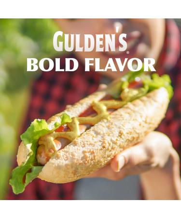 Gulden's Spicy Brown Mustard 12 Oz - Tangy and Bold Mustard Flavor - Buy Online on SooperMarket.com