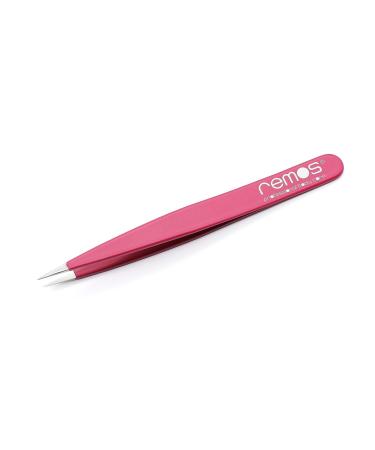 REMOS Stainless Steel Splinter Tweezers | 9.5 cm Rustproof Fine Tip - Fuchsia - Buy Internationally - Buy Online on SooperMarket.com