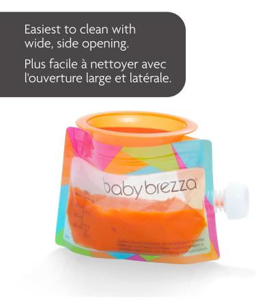 Baby Brezza Reusable Easy-Fill Pouch System - Buy Online on SooperMarket.com