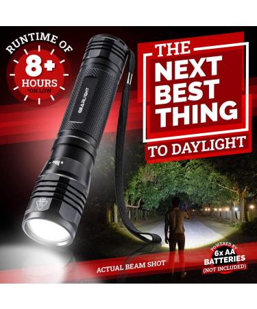 GearLight S2500 LED Flashlight - Powerful Tactical Flashlight for Camping & Emergency Use - Buy Online on SooperMarket.com