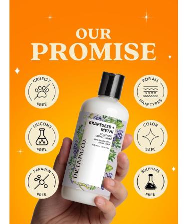 Soothing Conditioner for Dandruff & Itchy Scalp - Grapeseed & Methi 300ml | Buy Internationally - Buy Online on SooperMarket.com