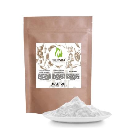 Soda powder - 800 g/baking powder E 500II |Premium quality |Ecological sodium carbonate/high -purity food quality |Greatvita 800 g (1 Pack)