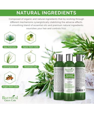 Alopecia Prevention Conditioner with Rosemary & Lemongrass - DHT Blocker, Doctor Developed - 2018 Formula - Buy Online on SooperMarket.com