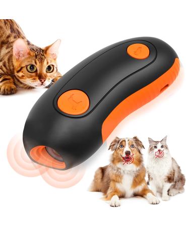 AUPERTO Handheld Anti Barking Device Ultrasonic Dog Barking Deterrent Devices Rechargeable Dog Training Aid Anti Bark Tool Stop Barking & Repellent Indoor Outdoor