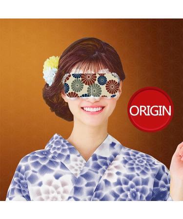 10 Packs Jasmine Steam Eye Masks - Relief for Dry Eyes, Fatigue & Dark Circles | Improve Sleep Quality with Moist Heat Compress - Disposable & Effective Sleep Eye Mask - Buy Online on SooperMarket.com