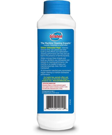 Glisten DM06N Dishwasher Magic Cleaner 12oz - Disinfectant for Sparkling Clean Dishes | 1-Pack - Buy Online on SooperMarket.com
