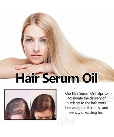 Neviux Natural Hair Growth Oil Hair Growth Serum Rosemary Hair Oil Nourishing Damaged Hair Oil for Drying Damaged Hair and Hair Care Prevent Hair Loss - Buy Online on SooperMarket.com