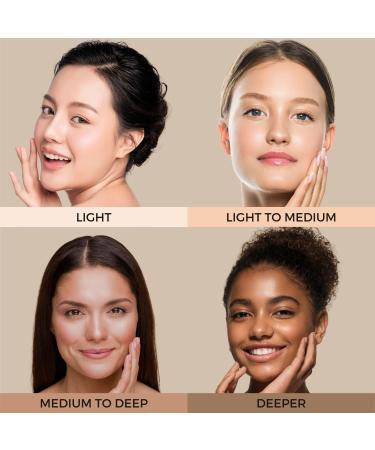 M. Asam Magic Finish Summer Teint Make-Up Mousse - 4in1 Primer Foundation Concealer & Powder | Vegan Formula for Medium to Deep Skin Tones | Buildable Coverage for Redness and Dark Spots - 30ml - Buy Online on SooperMarket.com