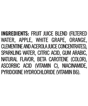 IZZE Sparkling Juice Clementine 8.4 Fl Oz (12 Pack) - Buy Online on SooperMarket.com