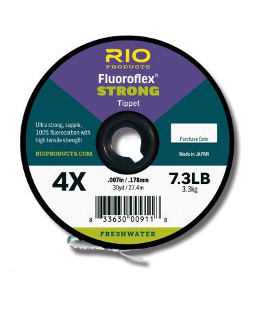 Rio Fluoroflex Strong Fluorocarbon Tippet 100 Yards 6X
