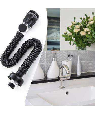 Washbasin Drainer Versatile Sink Plug With Filter Practical Washbasin Drainer Simple Installation For Home Washbasin Drainer Flexible Sink Drain Hose - Buy Online on SooperMarket.com