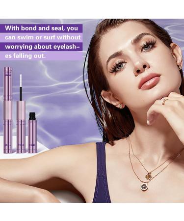 Buy Bond and Seal Lash Glue - 10ml Waterproof Strong Hold for DIY Lash Extensions | 72 Hours Long Lasting | House of Lash Clusters - Buy Online on SooperMarket.com