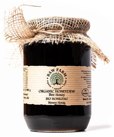 900 g Organic Raw Honeydew Honey from Black Oak Forest Pure No Additives