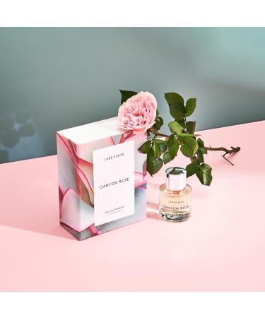 Lake & Skye Canyon Rose Eau de Parfum Spray - Vegan Cruelty Free & Synthetic Free 1.7 fl oz (50 ml) - Warm Floral and Vanilla 1.7 Fl Oz (Pack of 1) - Buy Online on SooperMarket.com