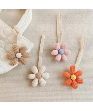 Feylie Stylish Flower Pacifier Clip Trailer - Fashionable Holder & Safe Accessory for Your Baby - Buy Online on SooperMarket.com