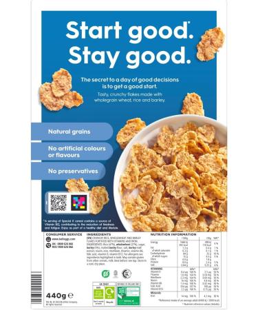 Kellogg's Special K The Original Breakfast Cereals 440g - Buy Online on SooperMarket.com