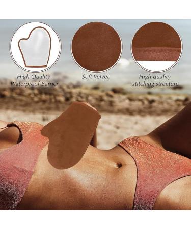 Tanning Glove Self Tanning Glove Self Tanning Glove Self Tanning Mitt Applicator Tanning Glove for Self-Tanning and Exfoliating - Buy Online on SooperMarket.com